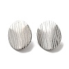 Non-Tarnish 304 Stainless Steel Stud Earrings Findings X-STAS-B041-07P-2