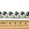 Handmade Porcelain Beads Strands PORC-A025-01F-4