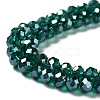 Electroplate Glass Beads Strands EGLA-A034-T6mm-C03-4