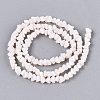 Opaque Glass Beads Strands GLAA-N019-3mm-04-3