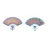 Ion Plating(IP) 304 Stainless Steel Filigree Pendants STAS-T057-60-2