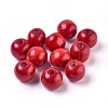 Dyed Natural Wood Beads WOOD-Q006-20mm-01-LF-2