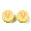 Handmade Polymer Clay Beads CLAY-N011-031V-2