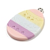 Easter Handmad Polymer Clay Pendants CLAY-E008-04P-2