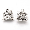 Tibetan Style Alloy Charms X-TIBEP-T002-45AS-NR-1