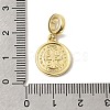 Brass European Dangle Charms KK-A296-35G-3