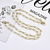 Brass Paperclip Chains MAK-S072-11B-MG-4