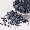Glass Twisted Bugle Beads SEED-E002-5mm-829#-1