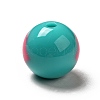 Two Tone Opaque Acrylic Beads SACR-K003-03E-2