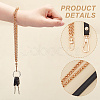 2Pcs 2 Style Wristlet Bag Straps DIY-WR0003-05G-4