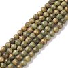 Natural Sandalwood Beads Strands X-WOOD-F008-02-C-4