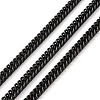 304 Stainless Steel Cuban Link Chains STAS-N0013-21B-2