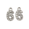 304 Stainless Steel Pendants STAS-L080-002P-06-1