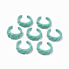 Spray Painted Alloy Cuff Rings RJEW-T011-04-RS-1