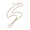 Adjustable 304 Stainless Steel Curb Chains Necklaces Making AJEW-JB01214-02-1