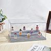 3-Tier Acrylic Minifigure Display Cases ODIS-WH0027-049-5