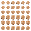 60Pcs 2 Styles Alloy 1-Hole Shank Buttons BUTT-AR0001-32-1