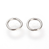 304 Stainless Steel Soldered Closed Jump Rings X-STAS-S066-16-4mm-2
