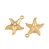 304 Stainless Steel with Crystal Rhinestone Pendants RB-CBABFDA-11C-G-2