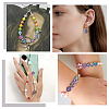 150Pcs 10 Colors Electroplate Glass Beads GLAA-AR0001-79B-5