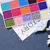 180G 15 Colors Baking Paint Glass Seed Beads SEED-JQ0003-01C-3mm-6