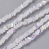 Imitation Jade Glass Beads Strands GLAA-F092-C05-1
