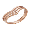 1Pc Stainless Steel Three Arrow Heart Hollow Finger Rings for Women RJEW-LP0001-33-1