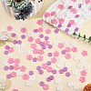 240Pcs 3 Styles Acrylic Sewing Buttons for Costume Design BUTT-DJ0001-11-4