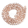 Electroplate Glass Beads Strands EGLA-A034-T6mm-A29-2