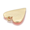 Brass Enamel Pendants KK-M205-13G-05-2