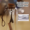 10Pcs Flat PU Leather Cord WL-DC0001-02F-7