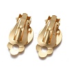 304 Stainless Steel Clip-on Earring Setting STAS-P249-22G-2