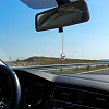 2 Sets 2 Colors Bling Diamond Cube Car Rear View Mirror Charms HJEW-DC0001-06-4