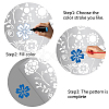 Stainless Steel Cutting Dies Stencils DIY-WH0238-011-4