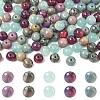 100Pcs 5 Colors Resin Beads RESI-YW0005-50-1