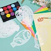 Plastic Face Paint Stencils DIY-WH0304-582F-3