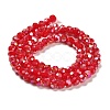 Opaque Glass Beads Stands LS-EGLA-A035-P4mm-B16-2