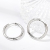 Tarnish Resistant 201 Stainless Steel Huggie Hoop Earrings Findings STAS-F149-33P-A-1