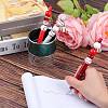 DIY Red Series Personalized Beadable Pen Sets DIY-SZ0009-91-5