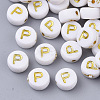 Plating Acrylic Beads X-PACR-R242-01P-1