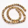 Natural Picture Jasper Beads Strands X-G-D659-8mm-2