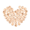 Round Unfinished Wood Beads WOOD-PH0008-10-1