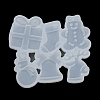 Christmas Bell/Sock/Reindeer DIY Silicone Pendant Molds SIMO-H012-03-4