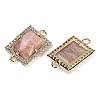 Natural Sunstone Faceted Rectangle Links G-I375-07G-11-2