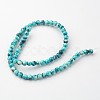 Natural Ocean White Jade Bead Strands G-G916-6mm-04-2