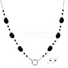 Acrylic Oval Beads Eyeglass Chains AJEW-CN0006-71B-1
