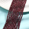 Natural Garnet Beads Strands G-A129-3mm-05-5