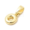 Brass Letter Charms KK-G554-22G-O-2