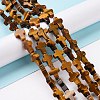 Natural Tiger Eye Beads Strands G-I337-01A-2