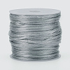 Nylon Satin Rattail Cords NWIR-L006-1mm-22-1